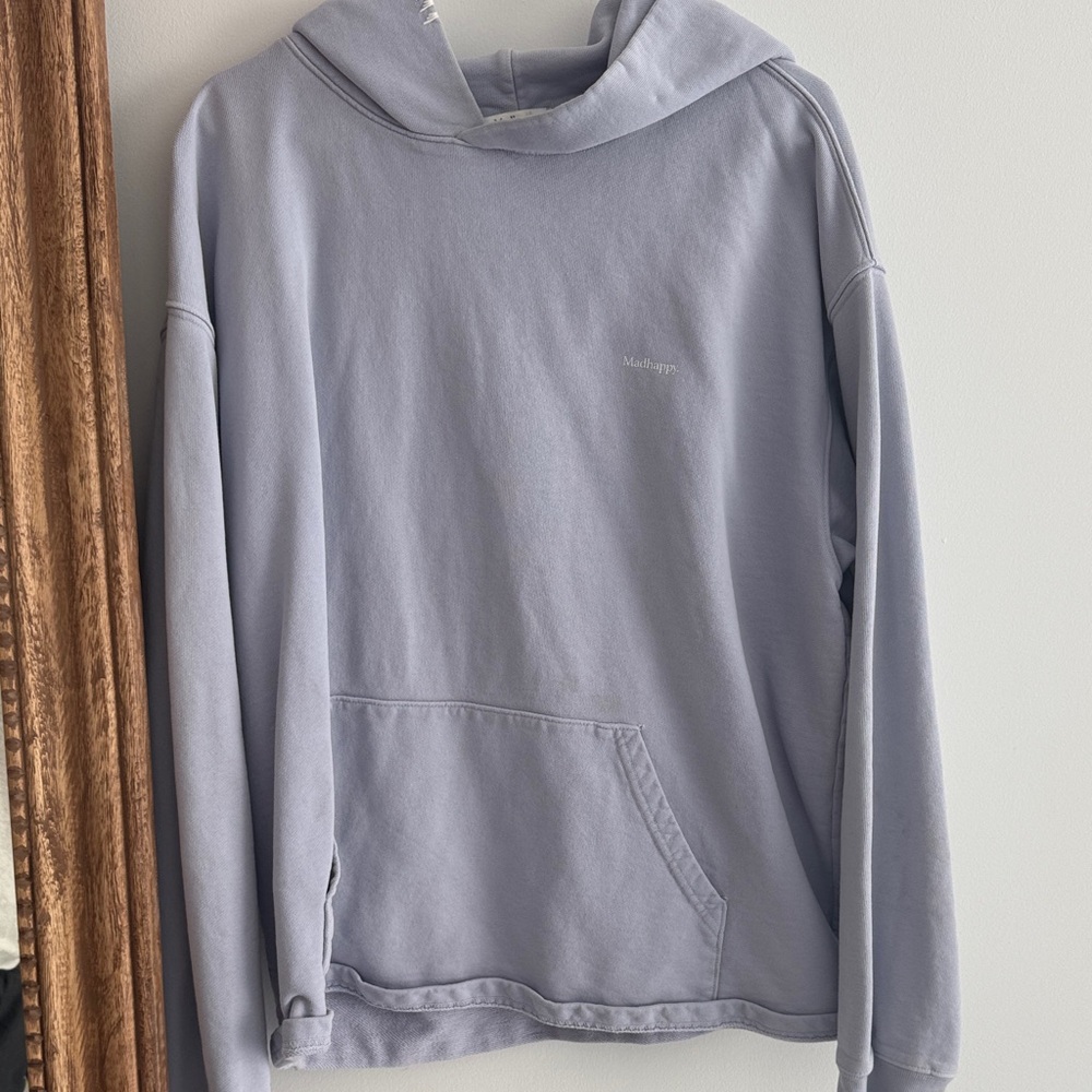 Madhappy Lavender Pullover Hoodie Sweatshirt size XL